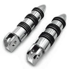 Chrome Front FootPeg for Kawasaki Vulcan 1500 1600 800 Ninja 250 ZX6R ZX10R (1996–2020)