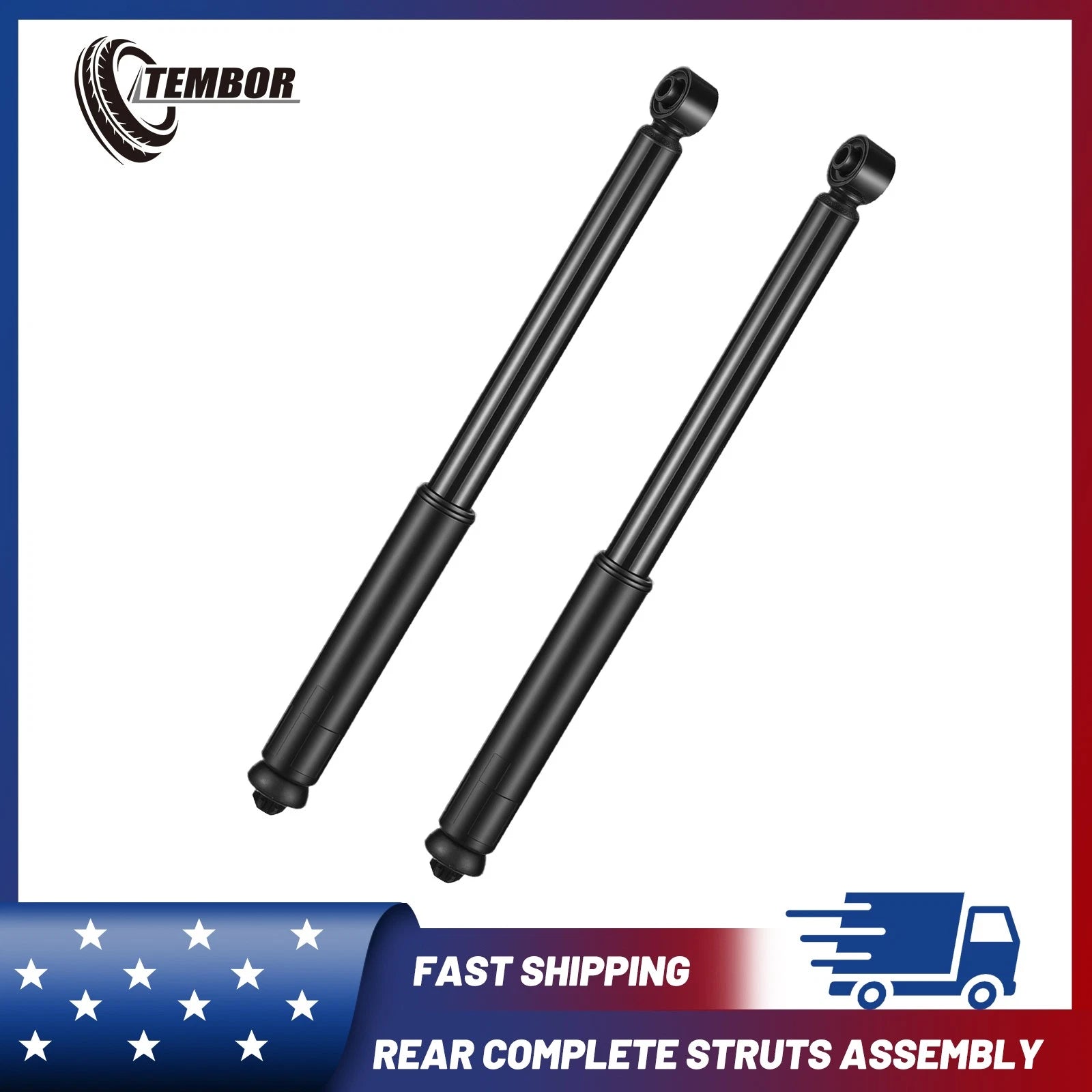 Rear Left & Right Shock Absorber Assembly for Honda Civic (2006–2011)
