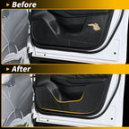 Car Door Anti Kick Pad Sticker Scratch Protector for Mitsubishi Outlander (2022–2025)