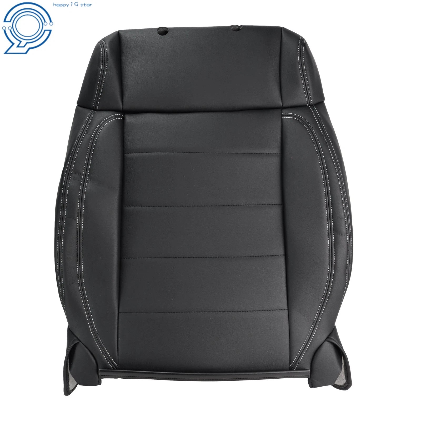 Left Front Seat Back Cover for Jeep Wrangler (2007–2012) Synthetic Leather