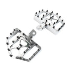 Wide Foot Pegs MX Style Floorboard for Harley Touring Softail Dyna