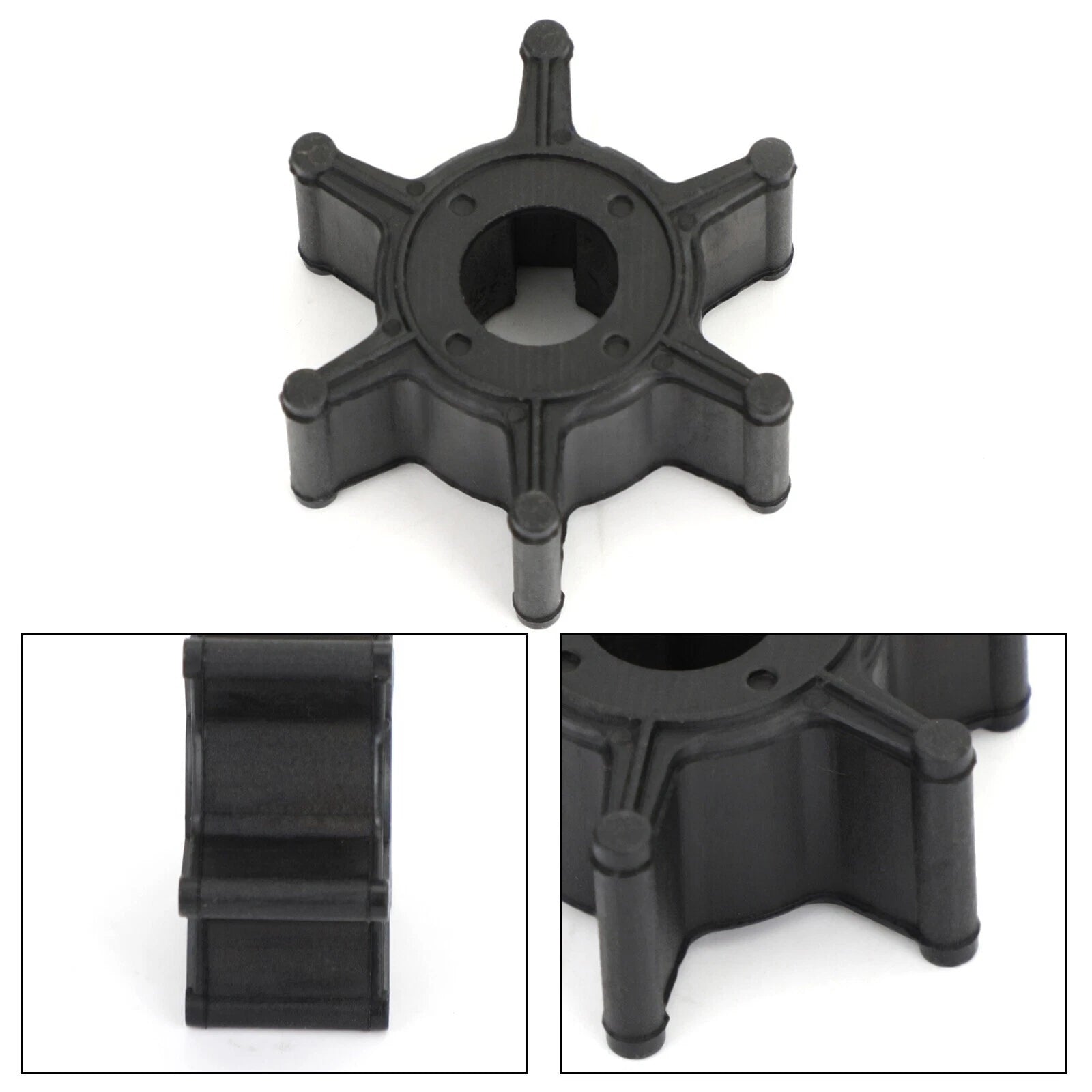 Water Pump Impeller for Yamaha 2.5 HP 4-Stroke F2.5A (2000–2005) 6L5-44352-00