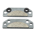 Pair Parking Brake Pads for John Deere Gator XUV 620i 850D (AM137438 AM137112)