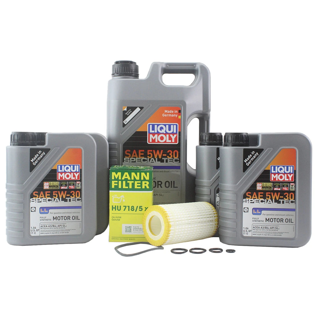 Liqui Moly Special Tec LL 5W30 Oil Change Kit for Mercedes 2.6/3.2L (1994–2005)