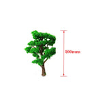 20pcs 3.93" Model Trees for Architecture Sand Table Railroad Scenery