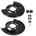Rear Brake Dust Splash Shield Plates for Ford F-250 F-350 (1999–2012)