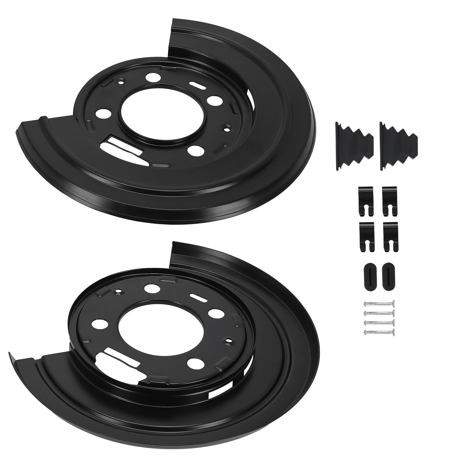 Rear Brake Dust Splash Shield Plates for Ford F-250 F-350 (1999–2012)