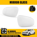 Heated Mirror Glass for Volkswagen Golf (2010–2014) EXV