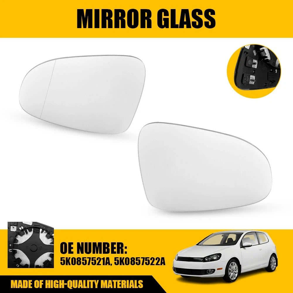 Heated Mirror Glass for Volkswagen Golf (2010–2014) EXV