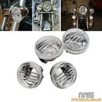 4 Pcs Turn Signal Light Lens Covers for Suzuki Boulevard M50 C50 C90 M109R (2005-2023)