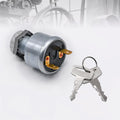 Pin Terminal Gas Electric Ignition Switch with Keys for EZGO TXT (1981-)