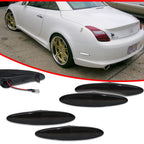 Set of 4 Smoked LED Side Marker Lights for Lexus SC430 (2002–2010)
