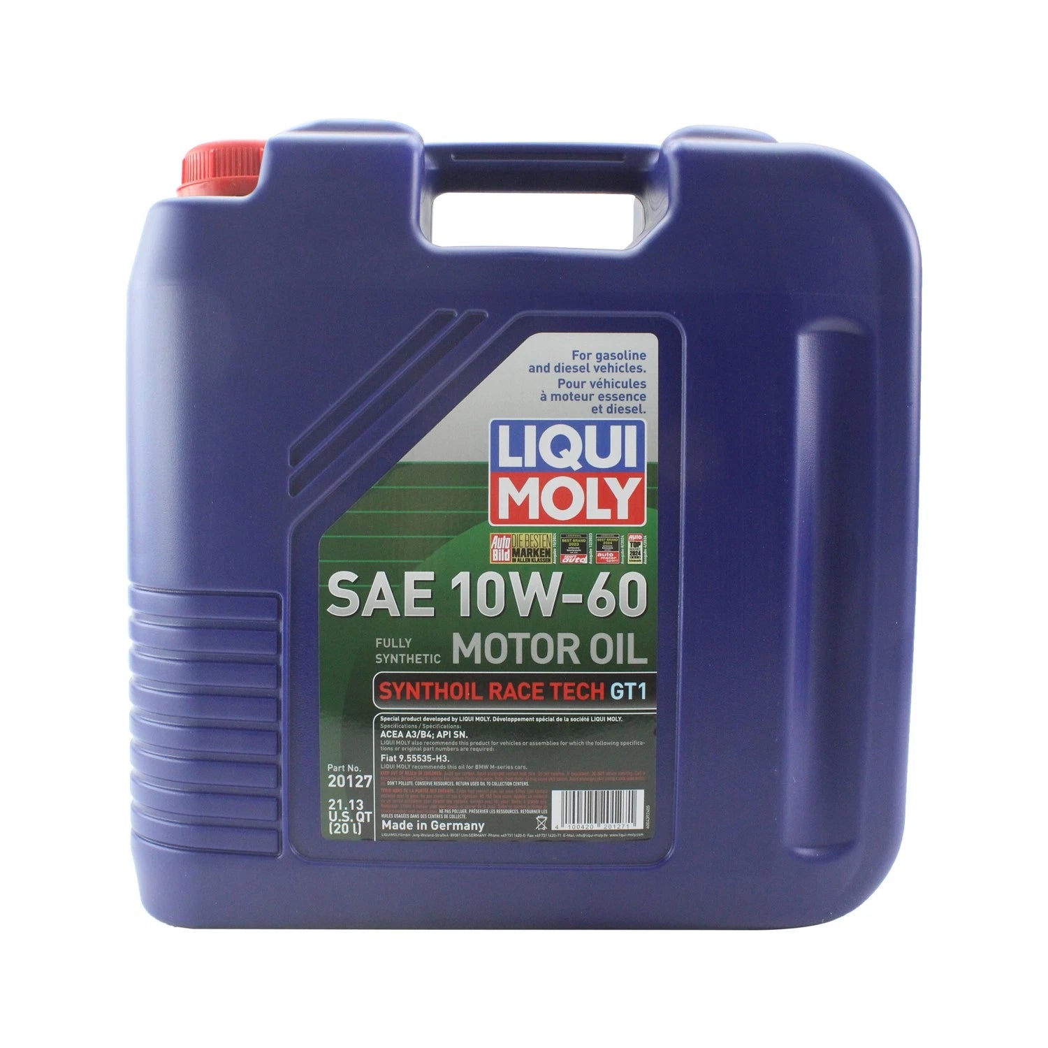 Liqui Moly 20127 Engine Motor Oil 10W-60 for