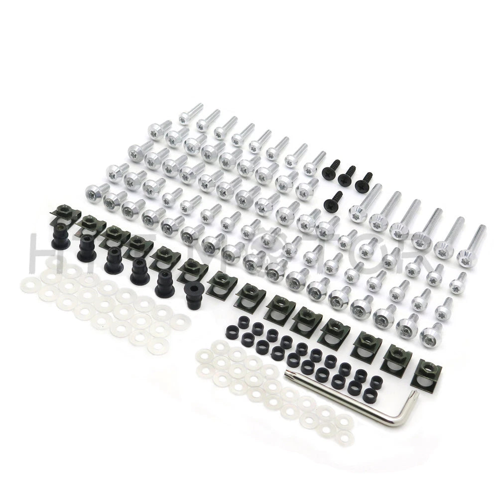 CNC Fairing Bolt Kit for Kawasaki Ninja ZX12R (2000–2005)
