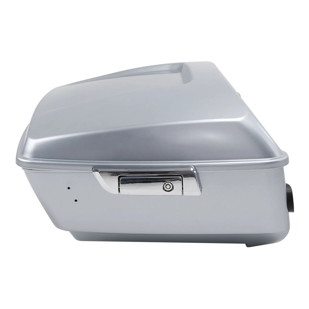 Trunk for Harley Touring Electra Road Glide (2014–2025) Barracuda Silver