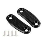 Mirror delete blanking block off plates for Kawasaki ZX-10R (2011–2015)