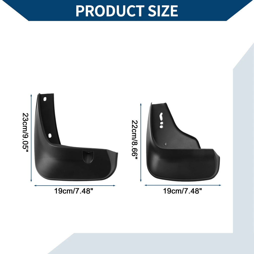 Set of 4 Mud Flaps Splash Guards for Toyota Reiz (2011–2015)