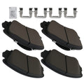 Set of 4 Front Ceramic Brake Pads for Buick Cascada (2016–2019) Regal (2011–2017)