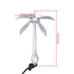 Set of 2 Folding Kayak Anchors for Grapnel Boat (7.1LB)