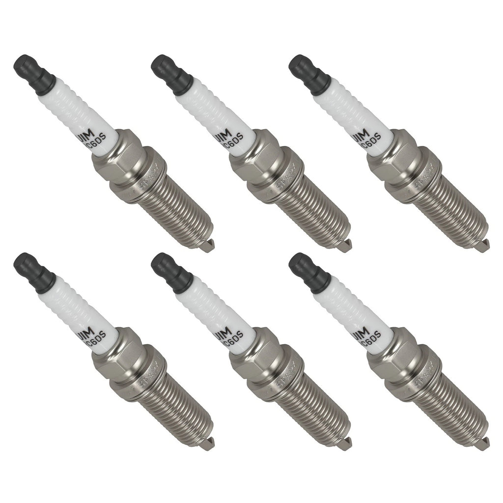 6X Iridium Platinum Spark Plugs for Maserati Levante (2014–2020) V6 3.0L 96372