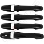 Set of 2 Door Handle Covers for Honda Civic (2006–2011) Glossy Black