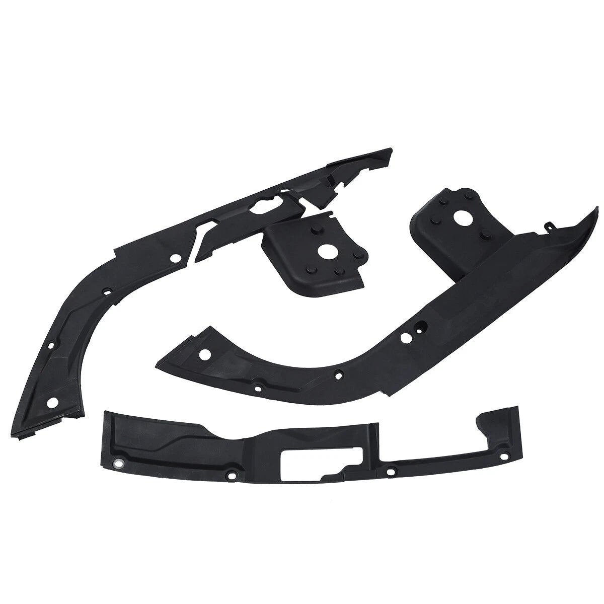 Engine Bay Side Panel Covers + Radiator Cooling Plate Cover for Honda Civic (2022–2024)