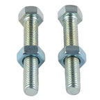 2X Rear Chain Adjuster Bolts M8x50 for Yamaha YZ125 YZ250 (1990–2018)