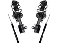 Front and Rear Shock Strut and Coil Spring Kit for Mazda 3 (2014–2018) FX435YN