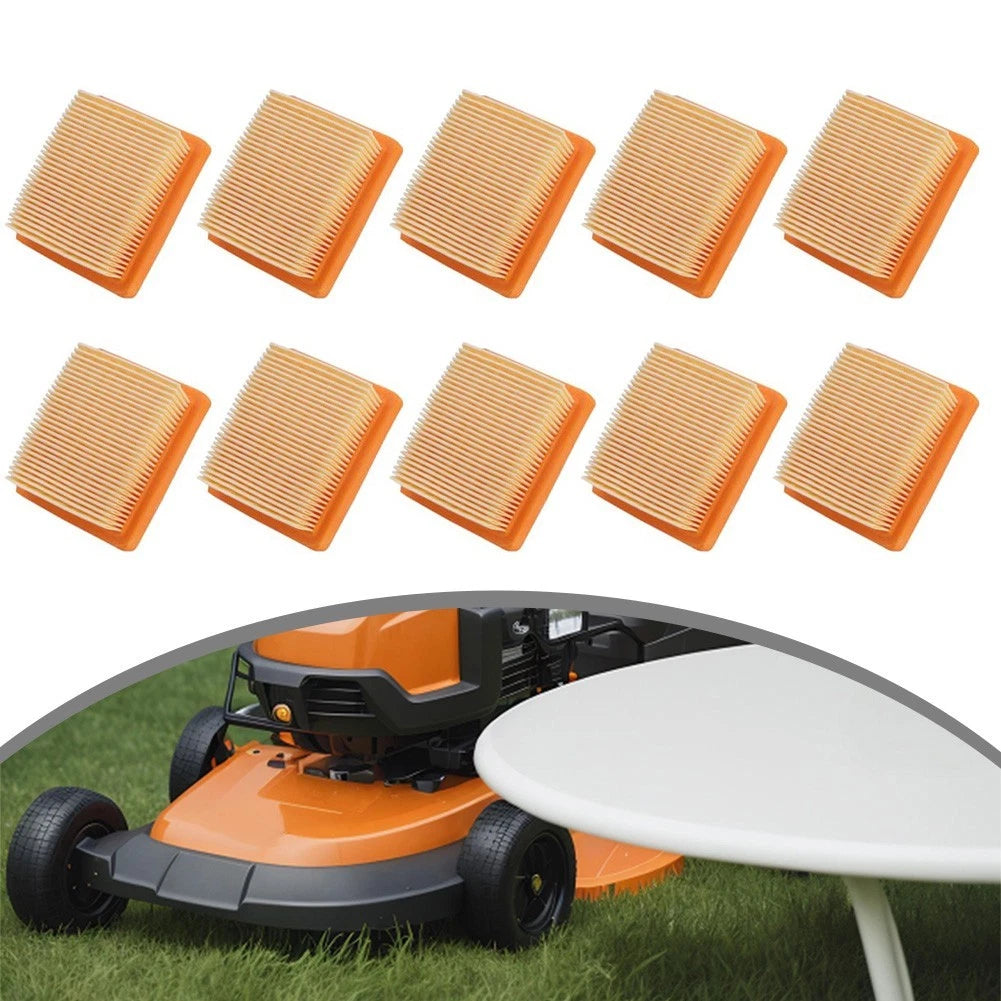 Set of 10 Replacement Air Filters for String Trimmer KM91R KM131 FS89 FS91 FS111
