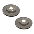Set of 2 Front Disc Brake Rotors 296mm for Toyota Avalon Camry RAV4