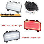 Clear Tailgate Reverse Backup Lights for Corvette C4 (1991–1996)