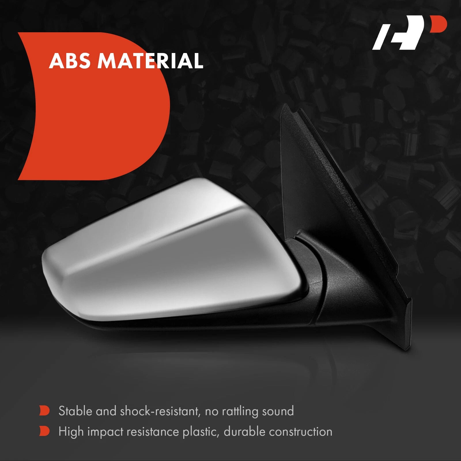 Power Mirror Pair Manual Fold Heated for Chevy Equinox GMC (2018–2023)