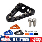 CNC Brake Pedal Tip Plate for Husqvarna FE FC250 350 450 TE250i TE300i (2017–2025)