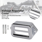 Chrome Voltage Regulator Cover for Road King Electra Street Road Glide (1997–2008)