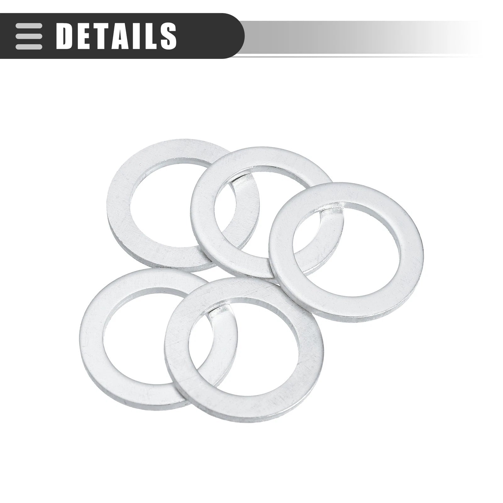 5 Pcs Oil Drain Plug Gaskets for Honda Element (2003–2011) No. 90471PX4000