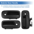 Front Left & Right & Rear Right Door Handle for Chevrolet Express 1500 (2003–2023)