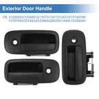 Front Left & Right & Rear Right Door Handle for Chevrolet Express 1500 (2003–2023)