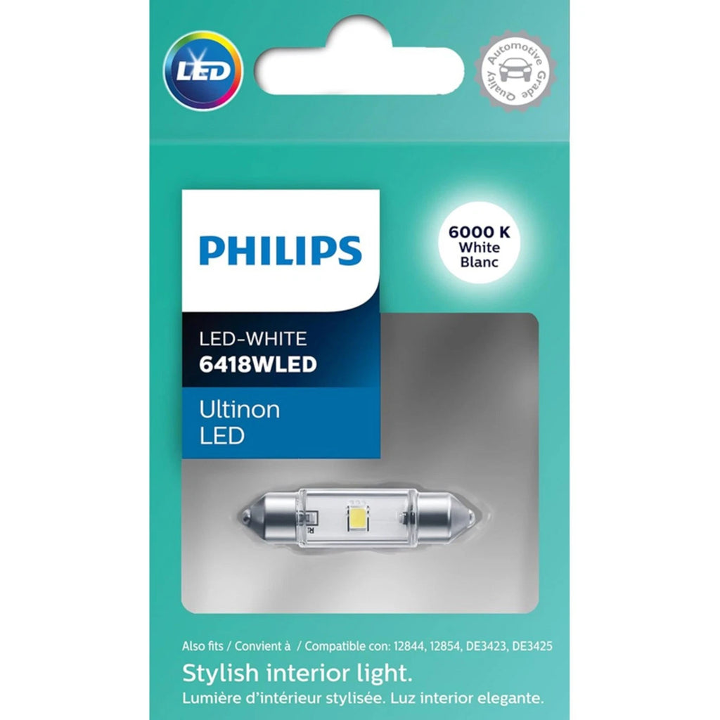 Philips 6418 Dome Light Bulb for VW MB Mercedes E Class SLK ML (1990-2020)