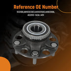 5 Lug Rear Wheel Hub Unit for Acura TL Honda Accord (2003–2008) 42200-SDA-A51