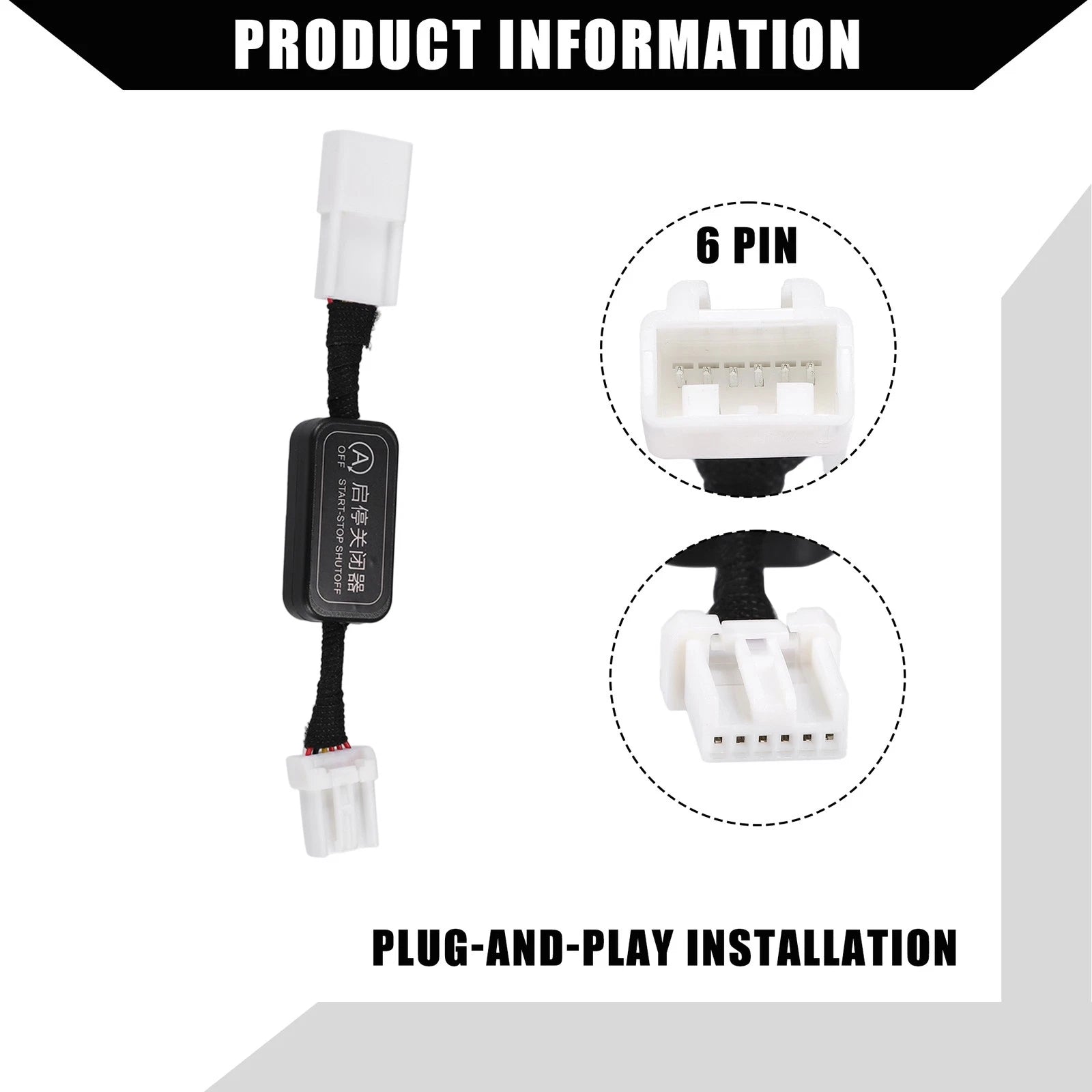 Auto Start Stop A-Off Cable for Honda Accord (2018–2022)