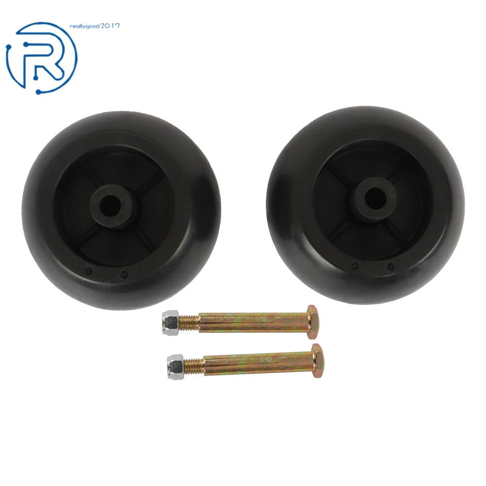 Set of 2 Deck Wheels for 532107610 (112-0677, 092683MA, 031197, 34717)