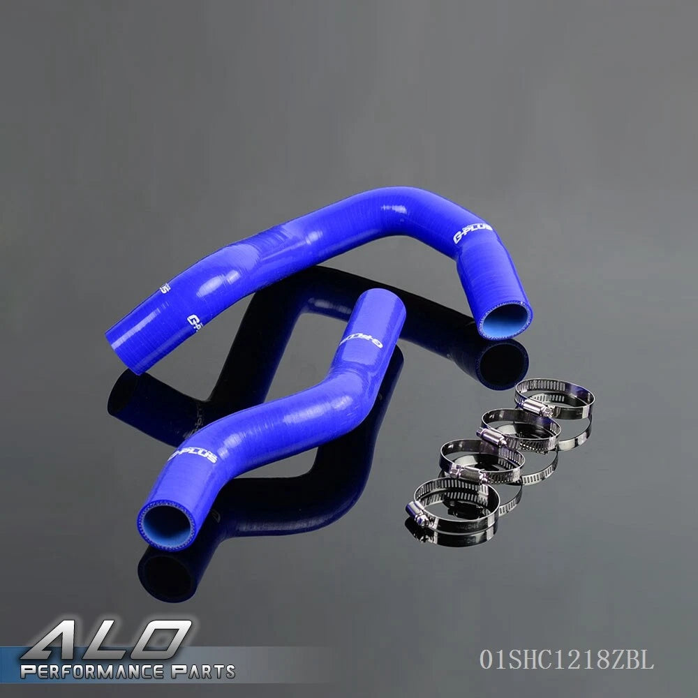 Blue Silicone Radiator Hose Kit for Ford F100 F150 F250 Bronco (1968–1979)