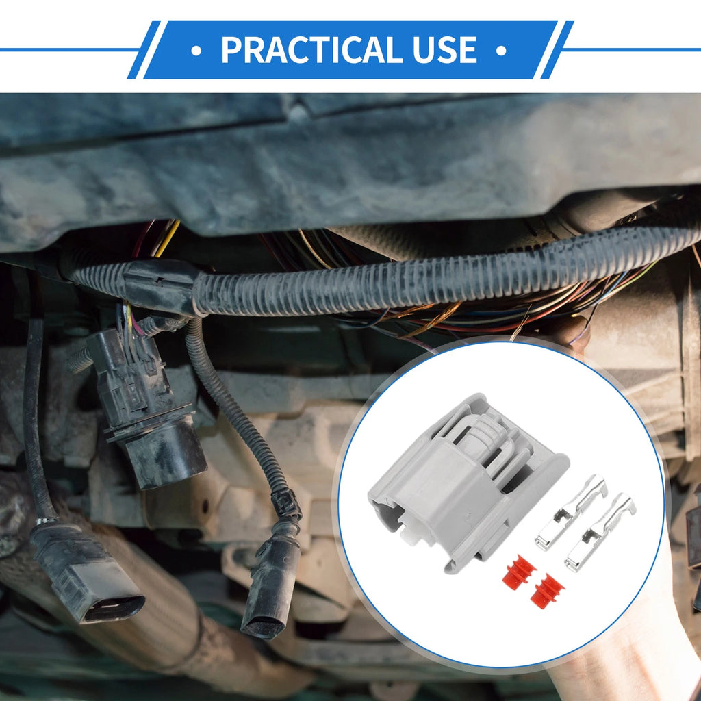 2 Pin Fuel Injector Connector Plug for Toyota 