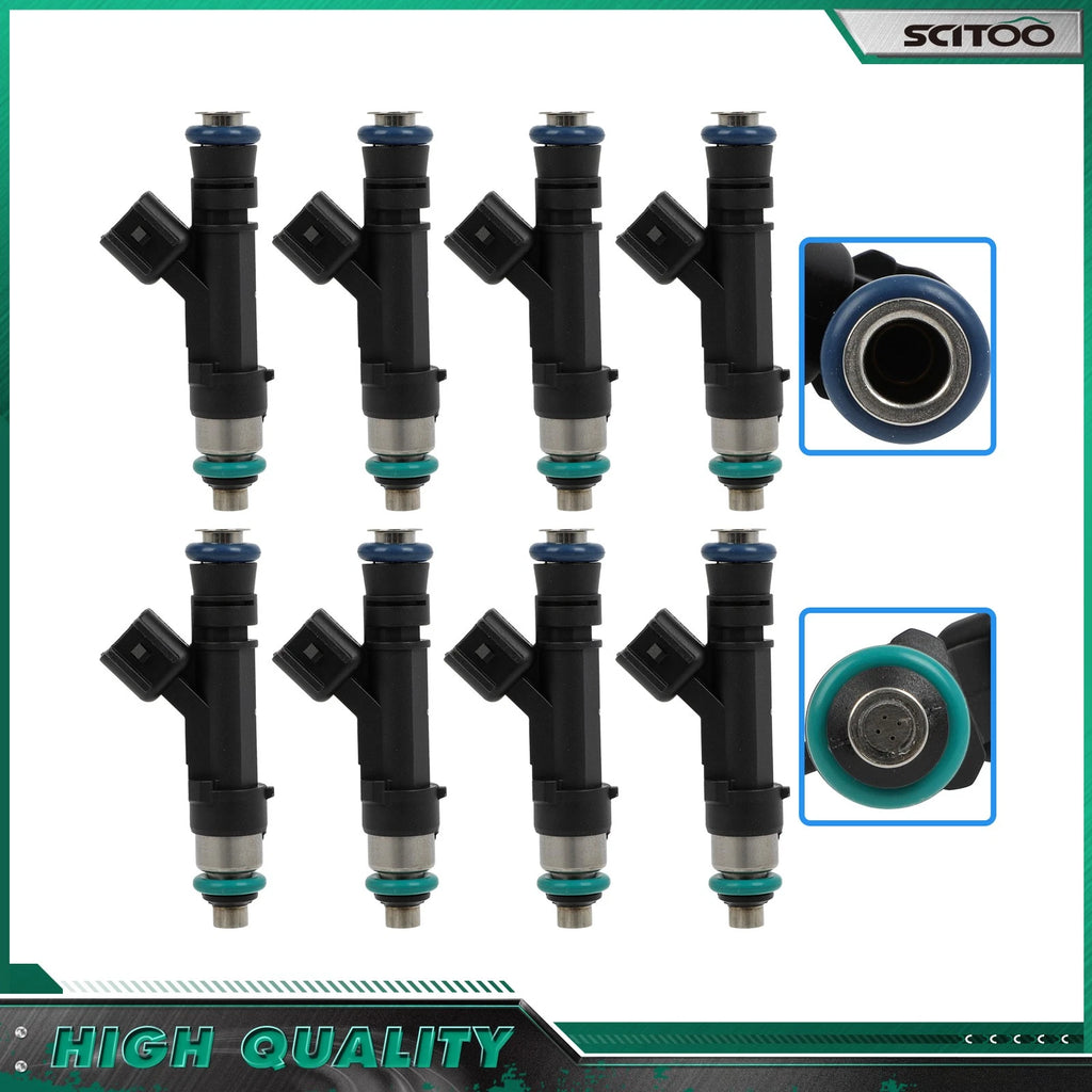 Set of 8 Fuel Injectors for Ram 2500 3500 4500 5500 V8 6.4L (2016–2020)