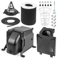Air Filter Kit & Air Box Case w/ Cover for Yamaha YFZ450/YFZ450X (2004-2013)