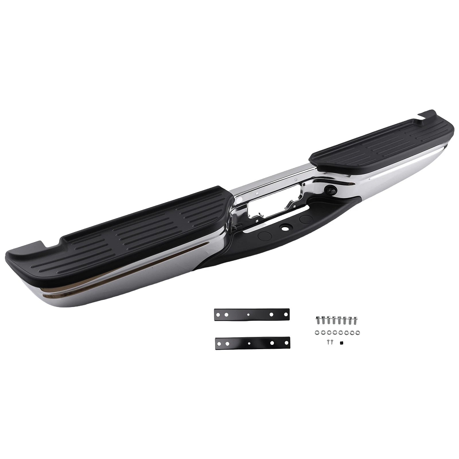 Steel Chrome Rear Bumper for Ford F250 F350 (1999–2007)