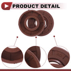 Set of 2 Oil Seal Rotary Shaft Seal FKM Rubber 17x40x7mm