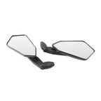 10mm Rear View Side Mirrors for Motorcycle Cruiser Chopper Scooter ATV