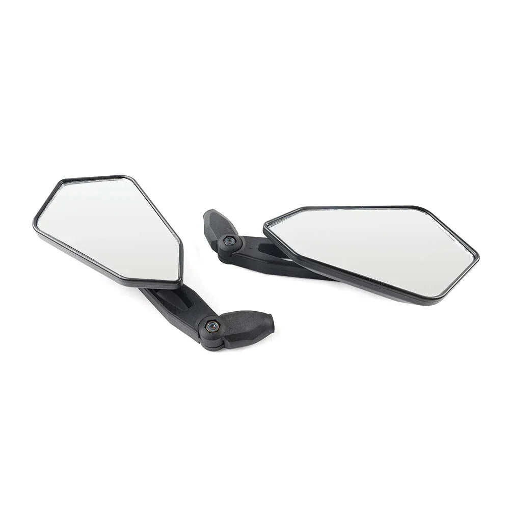 10mm Rear View Side Mirrors for Motorcycle Cruiser Chopper Scooter ATV