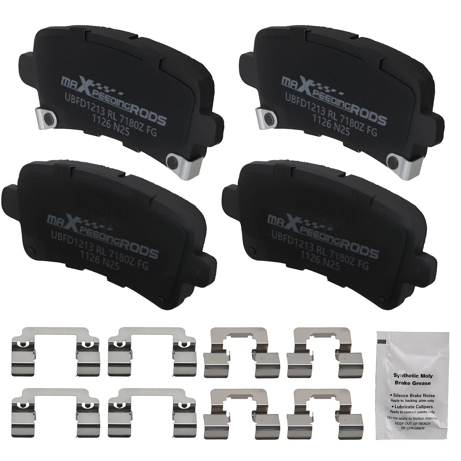 Rear Ceramic Brake Pads Set for Buick Allure for LaCrosse (2010-2016)